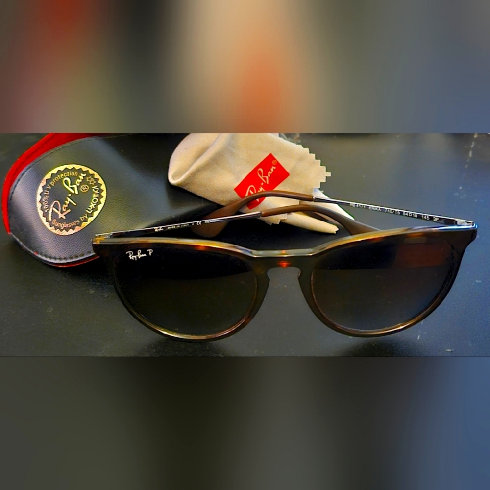 Ray-Ban RB 4171 Erica Classic Women Polaris Sunglasses 710/T5